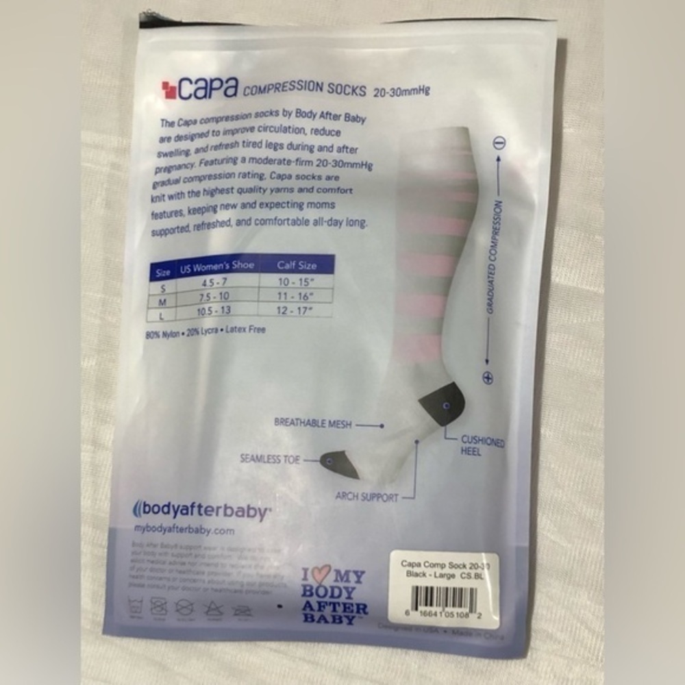 Capa Black Compression Socks - Picture 5 of 6
